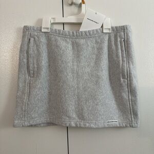 Alexander Wang Light Gray Mini Skirt